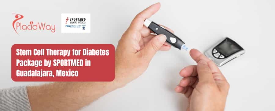 Stem Cell Therapy for Diabetes Package by SPORTMED in Guadalajara, Mexico