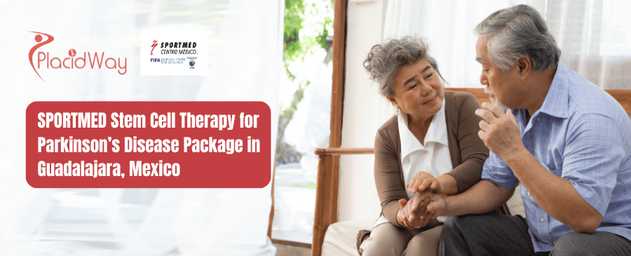 Paquete de terapia con células madre SPORTMED para la enfermedad de Parkinson en Guadalajara, México