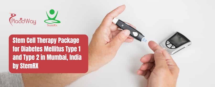 حزمة علاج الخلايا الجذعية لمرض السكري من النوع الأول والثاني في مومباي، الهند بواسطة StemRX