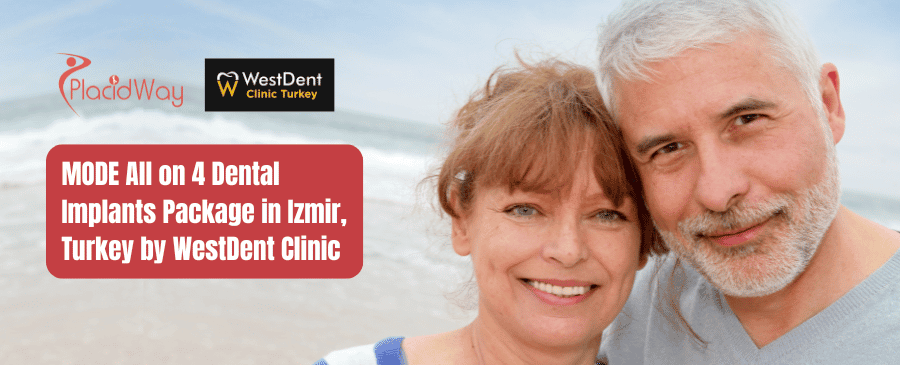 MODE All on 4 Dental Implants Package in Izmir, Turkey by WestDent Clinic