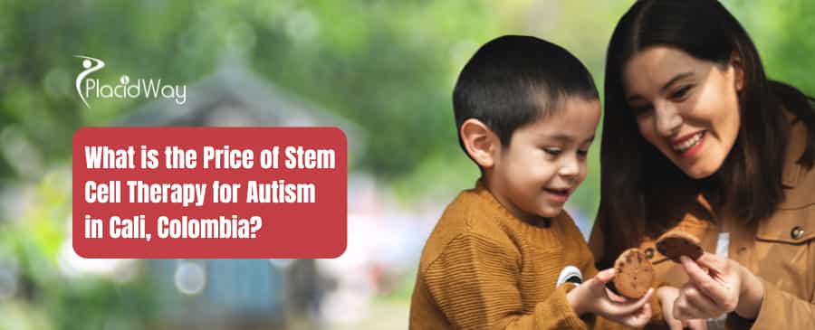 ¿Cuál es el precio de la terapia con células madre para el autismo en Cali, Colombia?