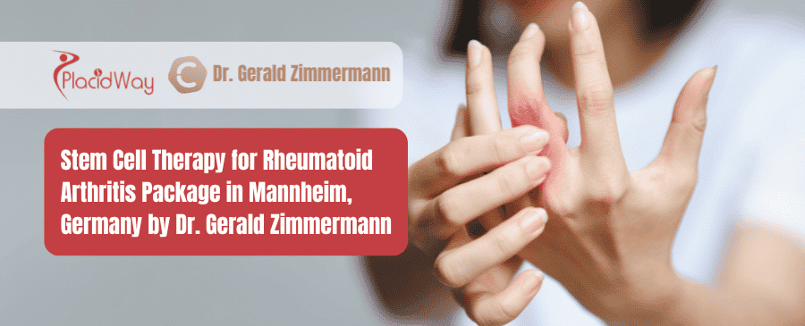Pachet de terapie cu celule stem pentru artrita reumatoidă în Mannheim, Germania de Dr. Gerald Zimmermann
