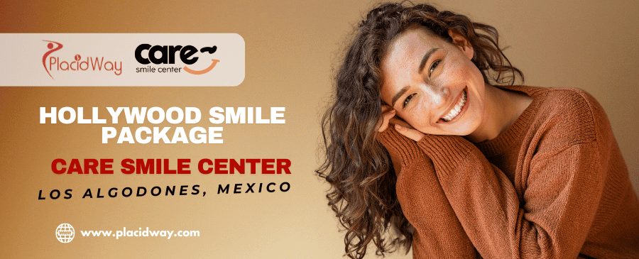Hollywood Smile Mexico Package at Care Smile Center in Los Algodones