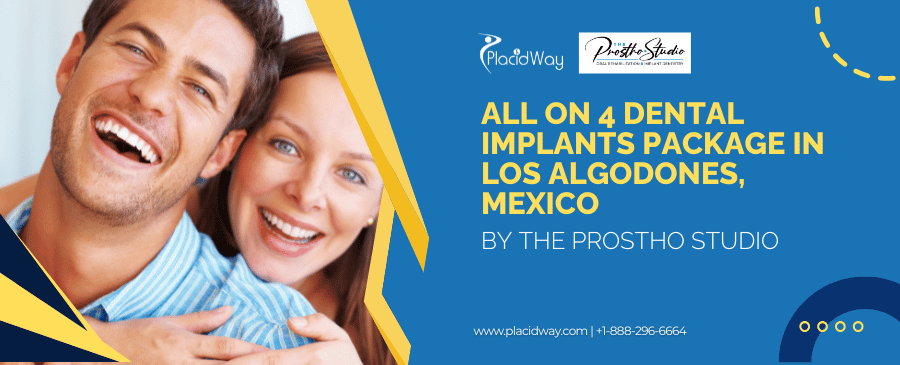 All on 4 Los Algodones: Affordable Dental Implants Package by The Prostho Studio in Mexico