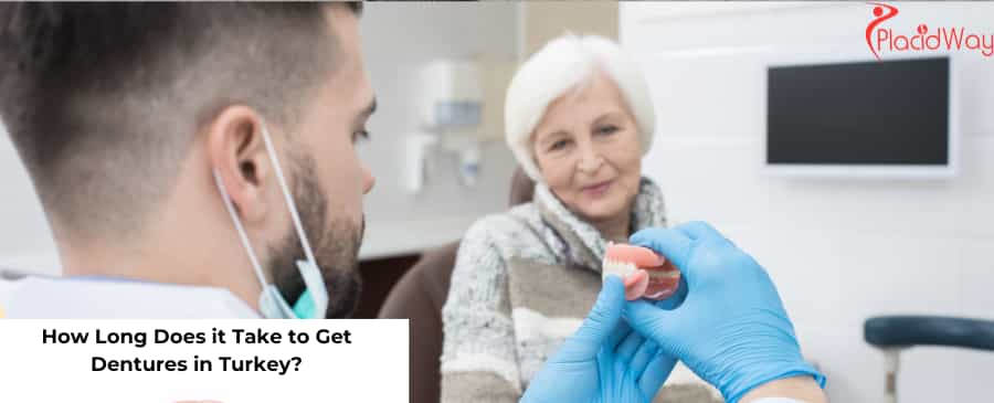 ¿Cuánto tiempo se tarda en conseguir una dentadura postiza en Turquía?