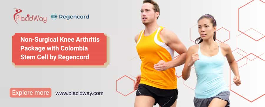 Non-Surgical Knee Arthritis Package with Colombia Stem Cell by Regencord