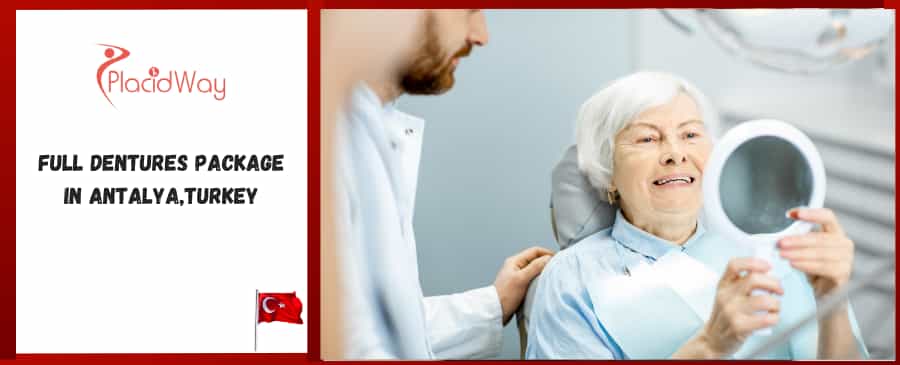 Full Dentures Package in Turkey