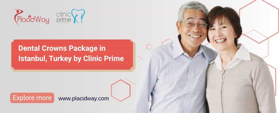 Dental Crowns in Istanbul, Turkey by Clinic Prime