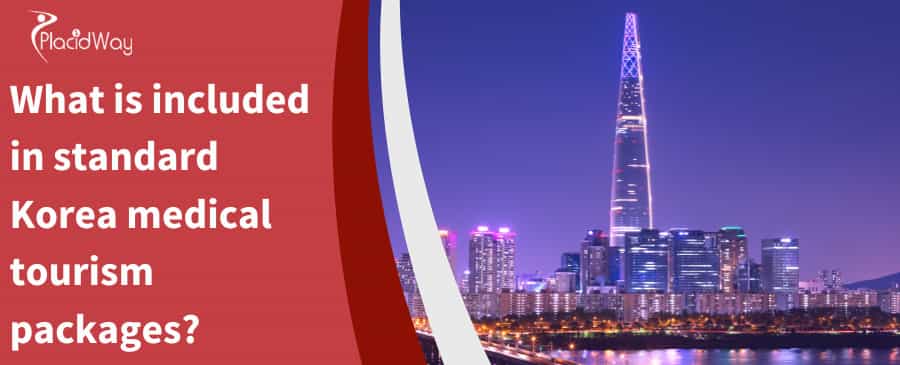 What is included in standard Korea medical tourism packages