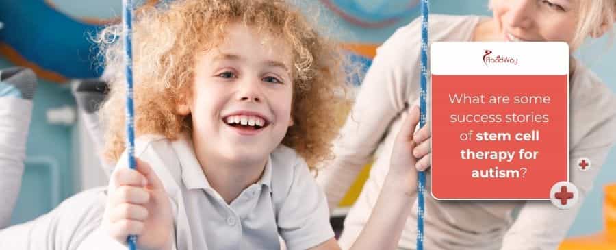 Stem cell therapy for autism