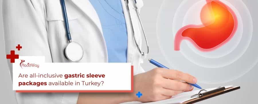 Gastric sleeve packages