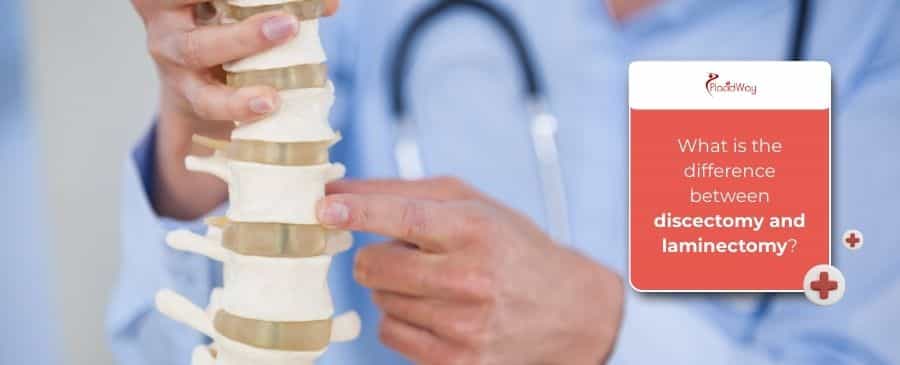 Discectomy and laminectomy