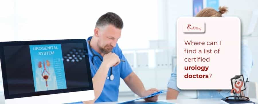 Certified urology doctors