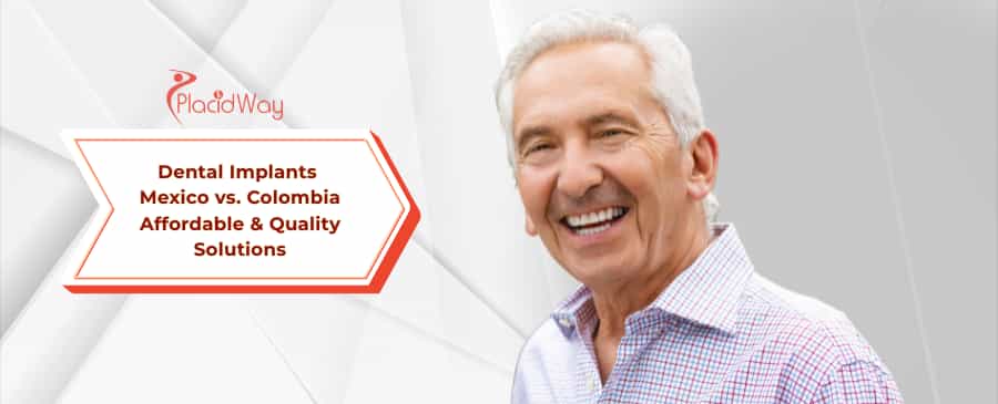 Implantes dentales México vs. Colombia