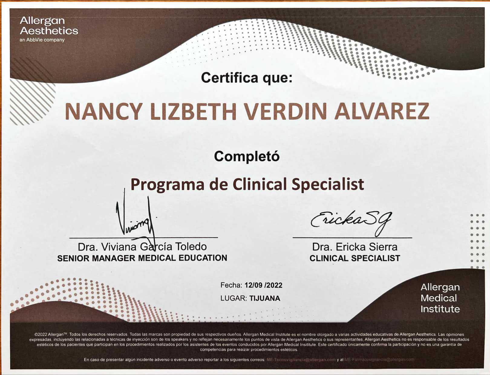 Accredited Medical Certification Verified