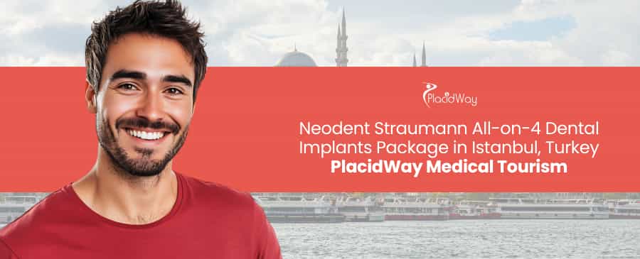 Implantes dentales Neodent Straumann All-on-4 en Estambul, Turquía