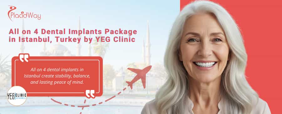 All on 4 Dental Implants in Istanbul | $3,800 Package