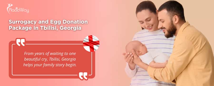باقة خدمات تأجير الأرحام والتبرع بالبويضات في تبليسي، جورجيا