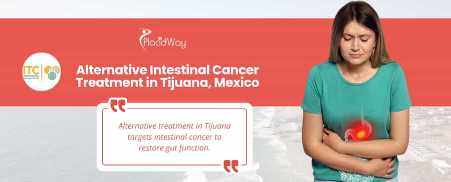 Paquete de tratamiento alternativo para el cáncer intestinal en Tijuana, México, ofrecido por ITC.