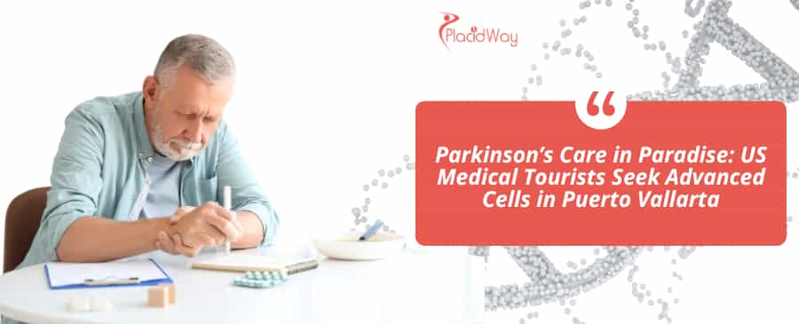 Man with Parkinson’s disease sitting at a table organizing medication