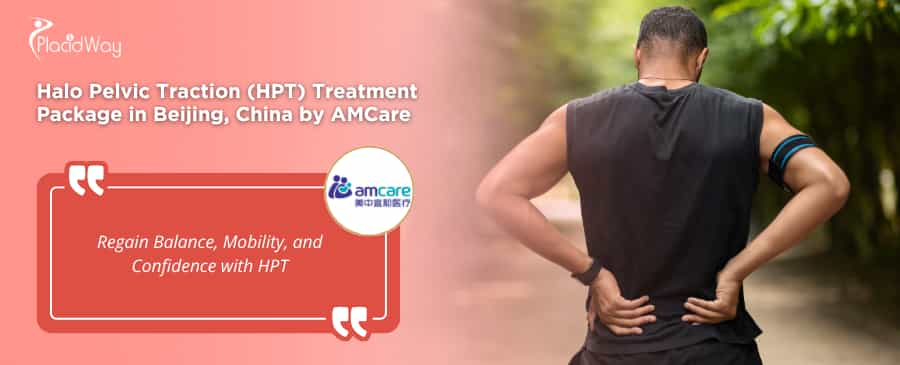 علاج فرط نشاط الغدة الدرقية باستخدام تقنية شد الحوض هالو في بكين، الصين، بواسطة مركز AMCare