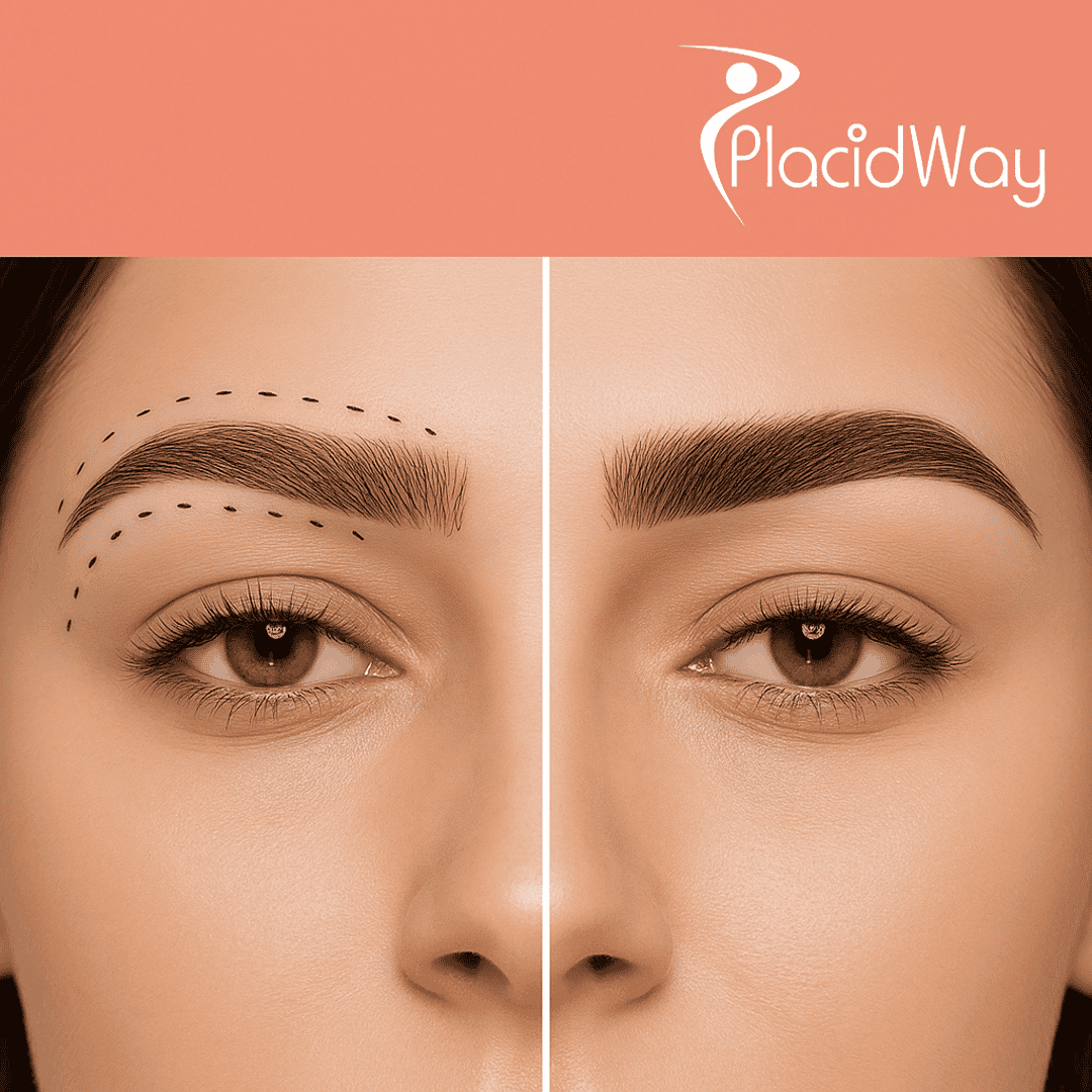 Eyebrow Hair Transplant in Turkey for Montreal Patients 