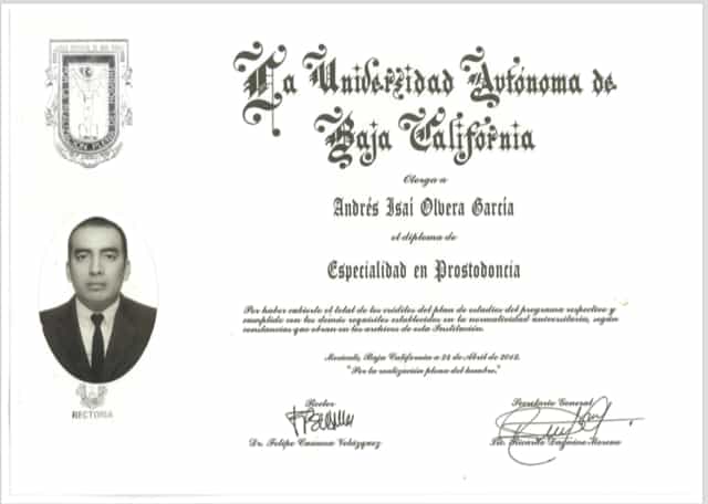 DDS Andres Olvera 