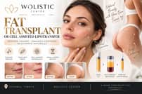 Fat Transplant or Cell Assisted Lipotransfer Package at Wolistic Center - Aesthetic & Wellness Clinic in Istanbul Turkey, Istanbul, Turkey