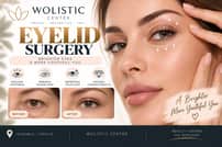 Eyelid Surgery Package at Wolistic Center - Aesthetic & Wellness Clinic in Istanbul Turkey, Istanbul, Turkey