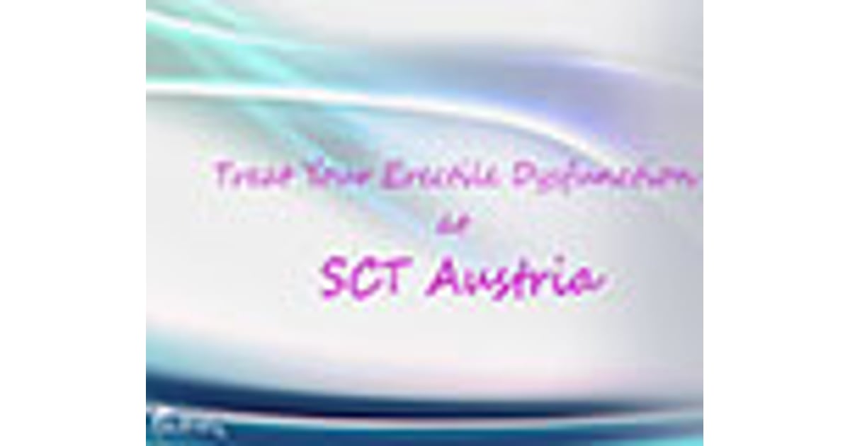 Treat Your Erectile Dysfunction at SCT Austria 