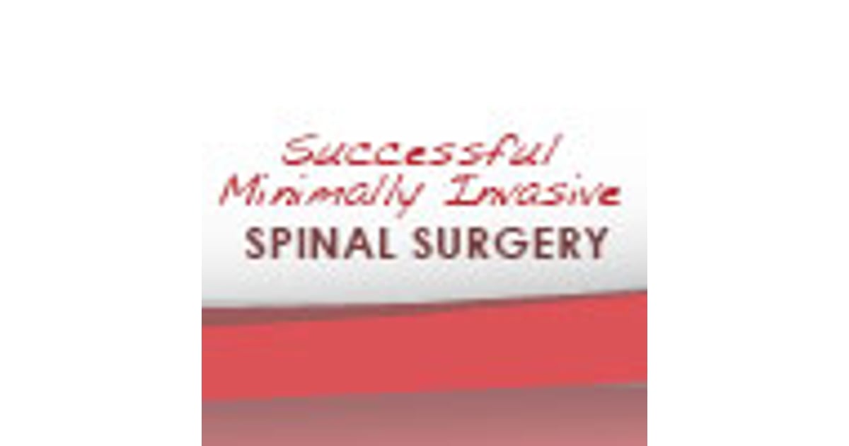 Minimally Invasive Spinal Surgery at KCM Clinic Poland