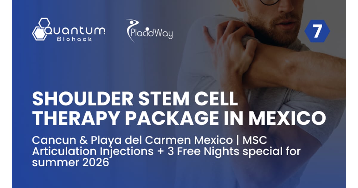Shoulder Stem Cell Therapy Package in Mexico