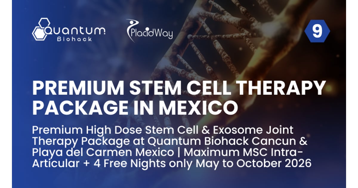 Premium Stem Cell Therapy Package in Mexico