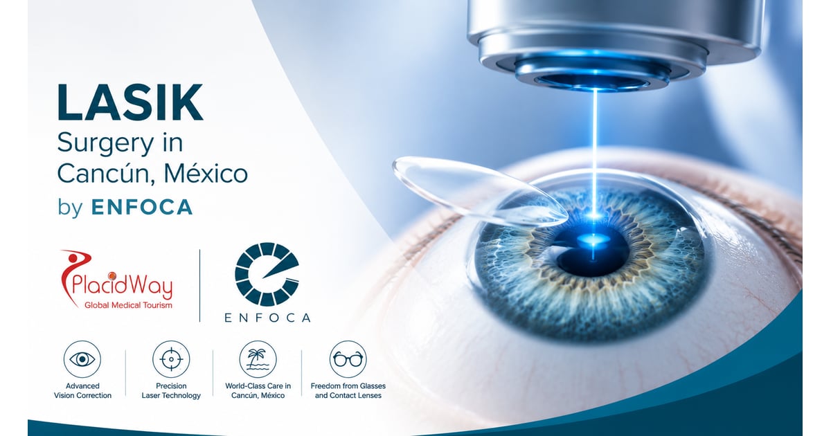 Cirugía ocular LASIK en Cancún, México - Precio del paquete $1,550