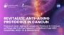 Premium Anti-Aging & Longevity Protocol in Cancun or Playa del Carmen Mexico | Umbilical Cord MSC, Exosomes, NAD+ IV & Resveratrol thumbnail