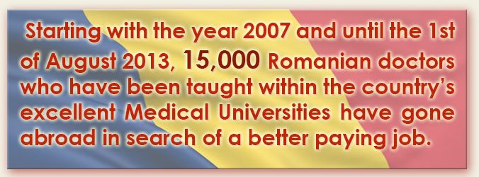 Romanian Doctors Flocking Abroad