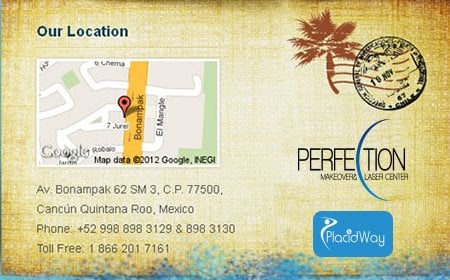 Perfection Makeover and Laser Center, our location Perfection Makeover and Laser Center, our location