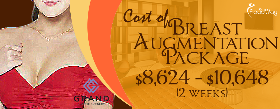 Cost of Breast Augmentation Package in Seoul, South Korea