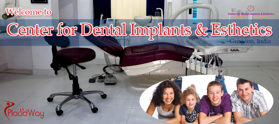 Welcome to the Center fo Dental Implants and Esthetics in Gurugram, India