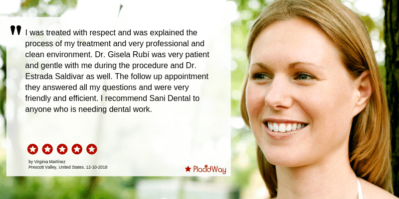 Los Algodones dentists reviews at sani dental Group
