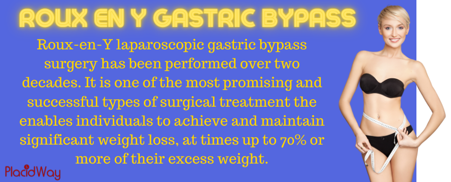 Roux en Y gastric bypass weight loss surgery