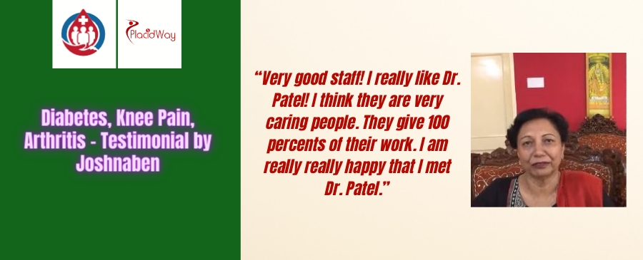 Stem Cell Treatment Patient Testimonials in Gujarat, India by Dr. Pravin Patel Hospital