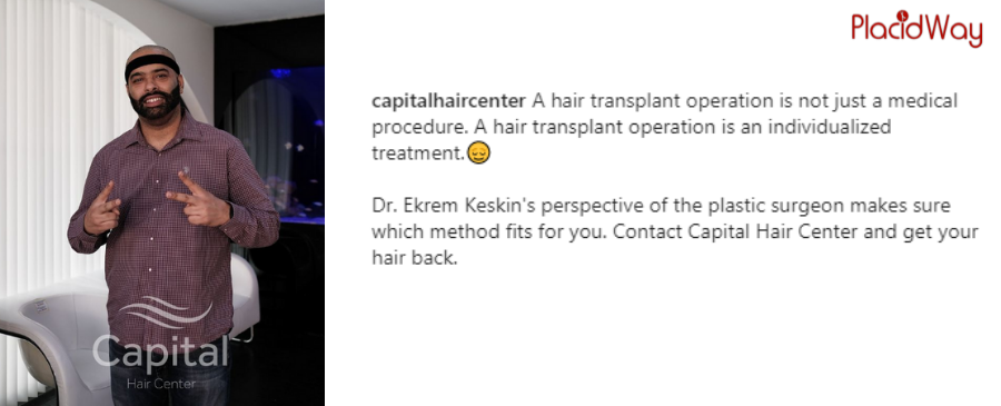 Hair Transplant Patient Testimonials in Istanbul Turkey by Capital Hair Center