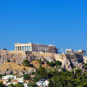 Acropolis in Athens Greece