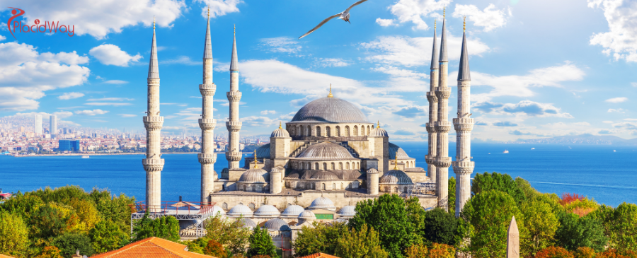 Aya Sofia Mosque in Istanbul Turkey