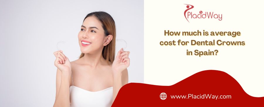 How much is average cost for Dental Crowns in Spain?