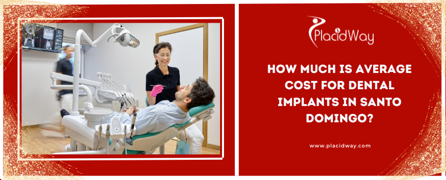 How much is average cost for Dental Implants in Santo Domingo?