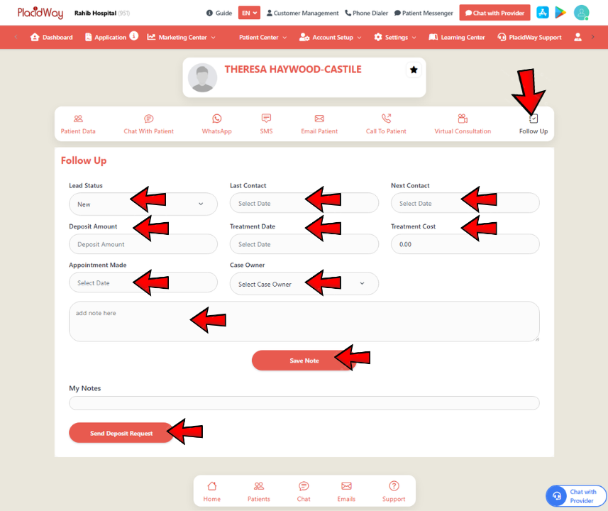 Follow Up & Management
