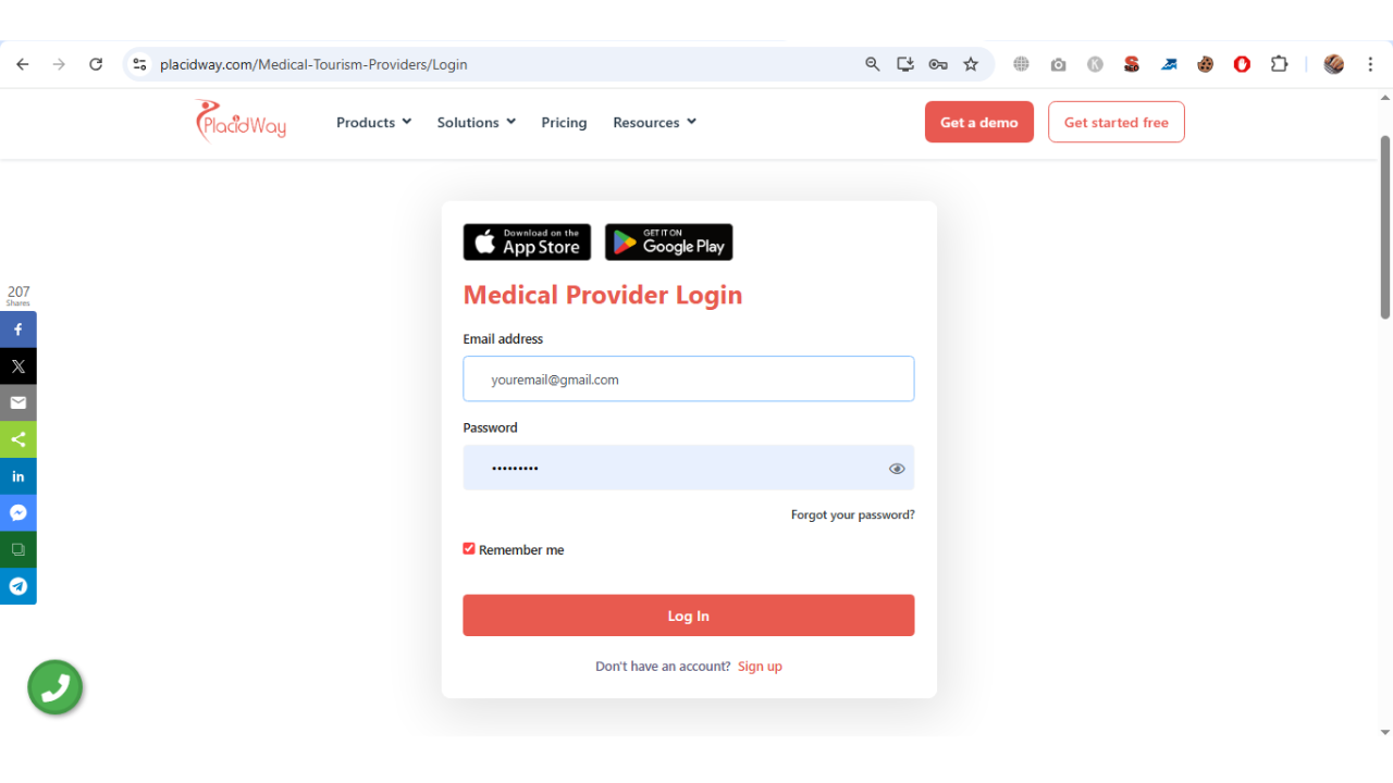 Login Page