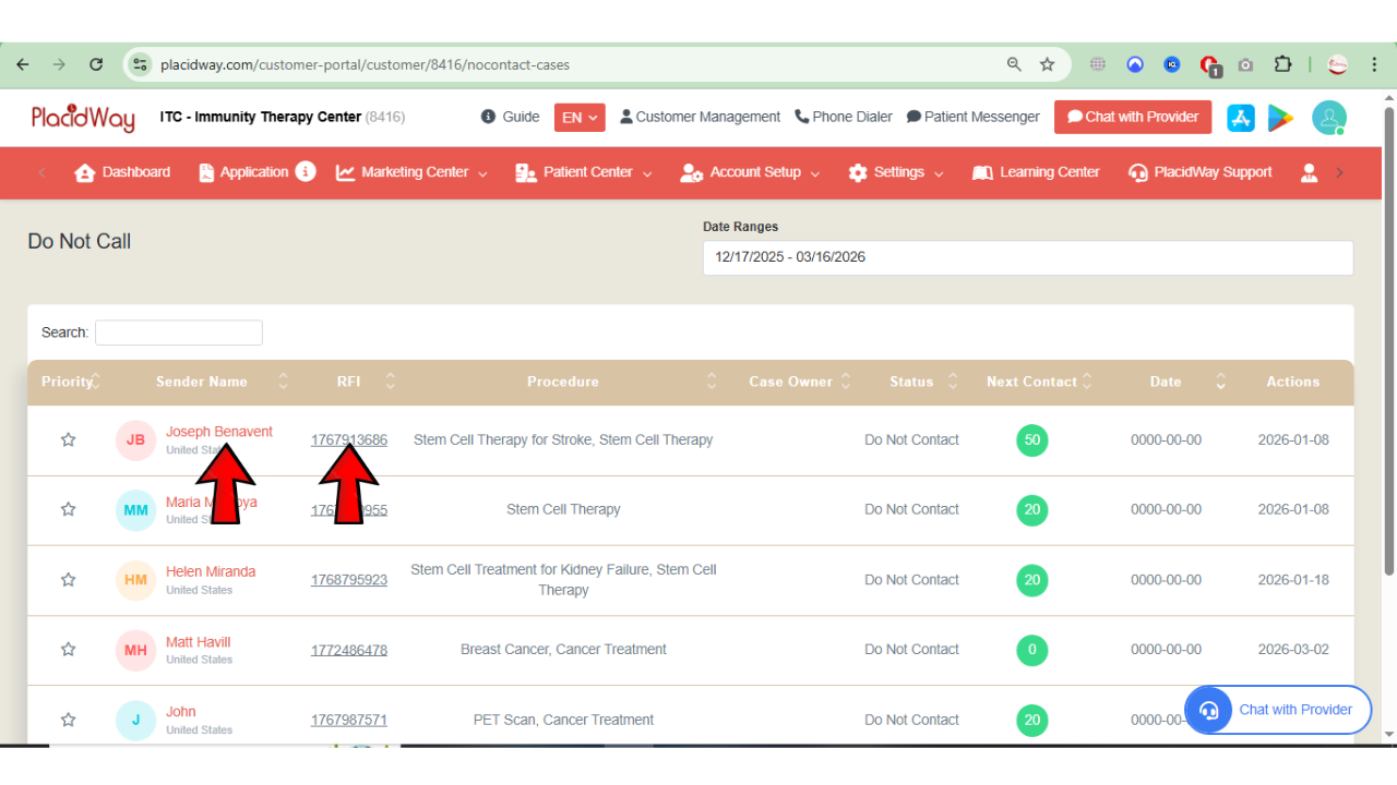 View Request Details